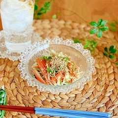 รูปของ 腸活◎絶品ごぼうサラダ