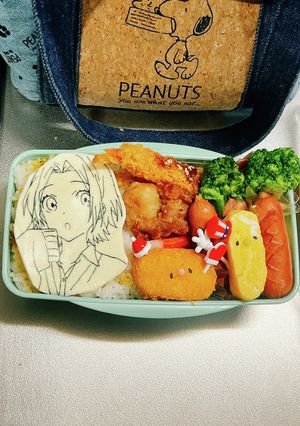 毎日高校男子弁当 キャラ弁 ホリミヤ-レシピのメイン写真