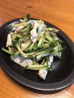 さっぱりヘルシー!鶏むね肉で棒棒鶏風-レシピのメイン写真