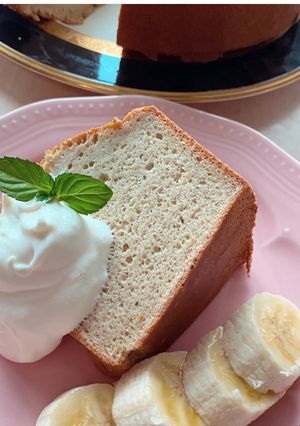 超簡単ふわっふわバナナシフォンケーキ-レシピのメイン写真