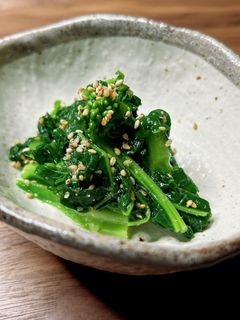 かんたんおいしい!菜の花ナムル-レシピのメイン写真