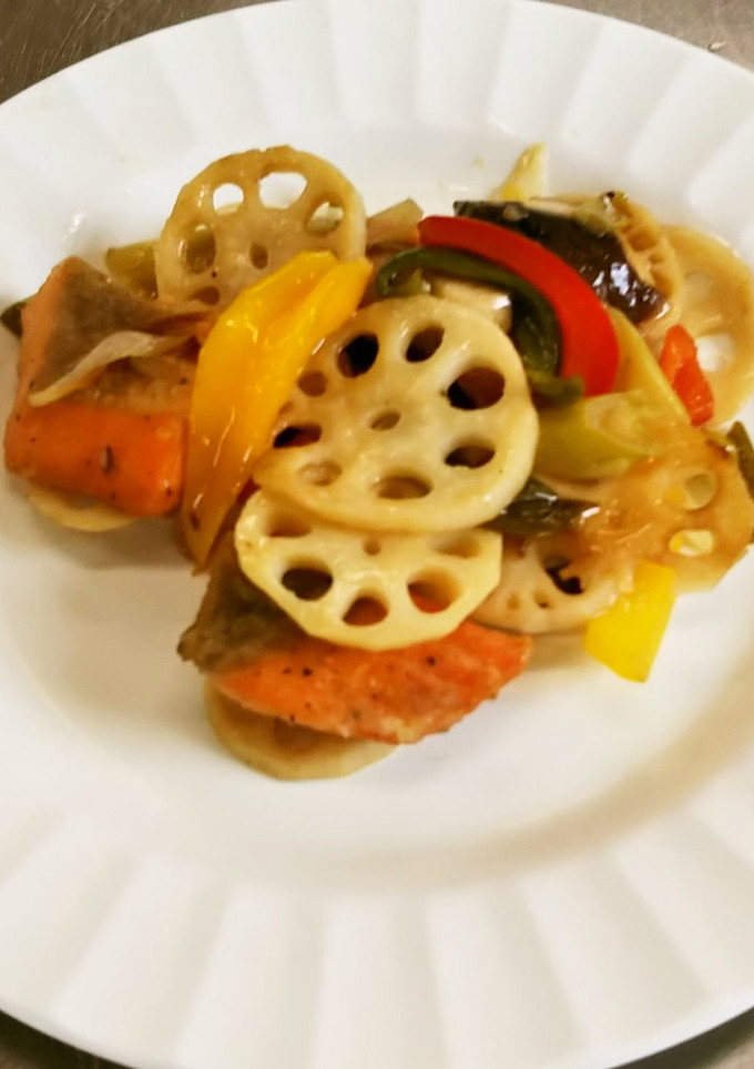 【食改】鮭の南蛮漬け-レシピのメイン写真