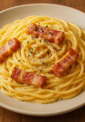 失敗しないカルボナーラ-レシピのメイン写真