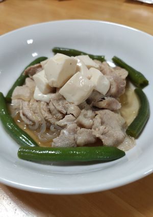 豚肉豆腐-レシピのメイン写真