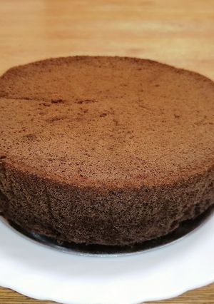 チョコスポンジケーキ-レシピのメイン写真