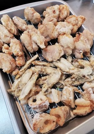 鶏肉・ごぼう・れんこん　揚げて甘辛味！-レシピのメイン写真