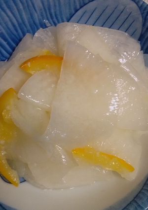 大根の塩レモン即席漬け-レシピのメイン写真