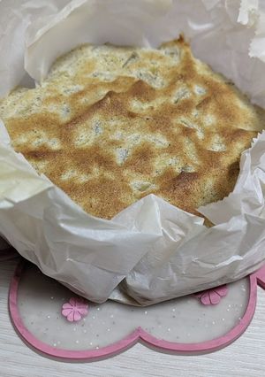りんごとそば粉の高タンパクケーキ**-レシピのメイン写真