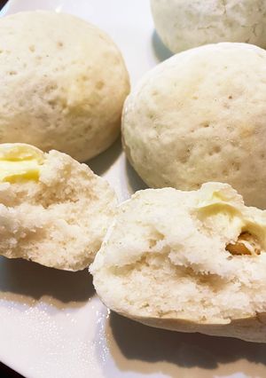 トースターで米粉あんぱん（チーズパン）-レシピのメイン写真