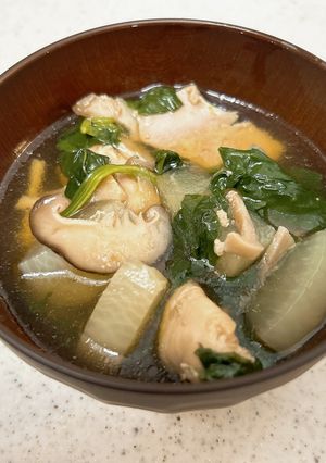 大根と鶏肉のスープ-レシピのメイン写真