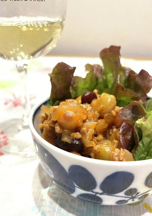 お豆のポークチャップ-レシピのメイン写真