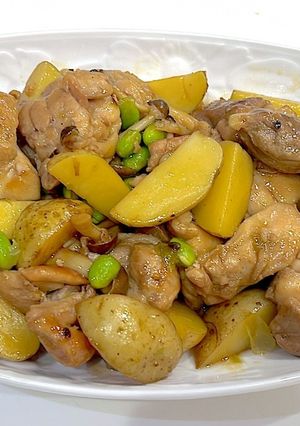新じゃがと鶏もものテリヤキ-レシピのメイン写真