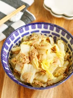レンジで完成♪白菜とツナのナムル-レシピのメイン写真
