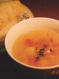 トマトとニンニクのスープ-レシピのメイン写真