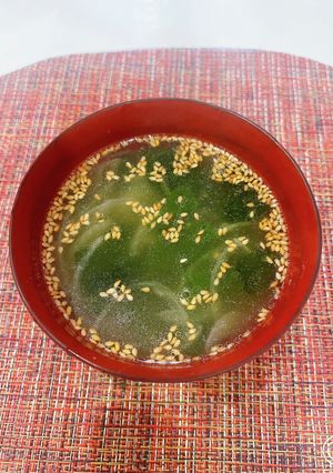 韓国風ワカメスープ-レシピのメイン写真