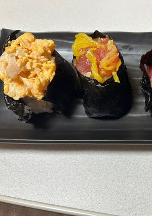 手巻き軍艦巻き-レシピのメイン写真