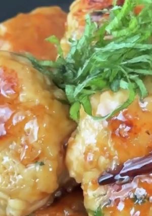 【ヘルシー】 えのきと大葉のつくね-レシピのメイン写真