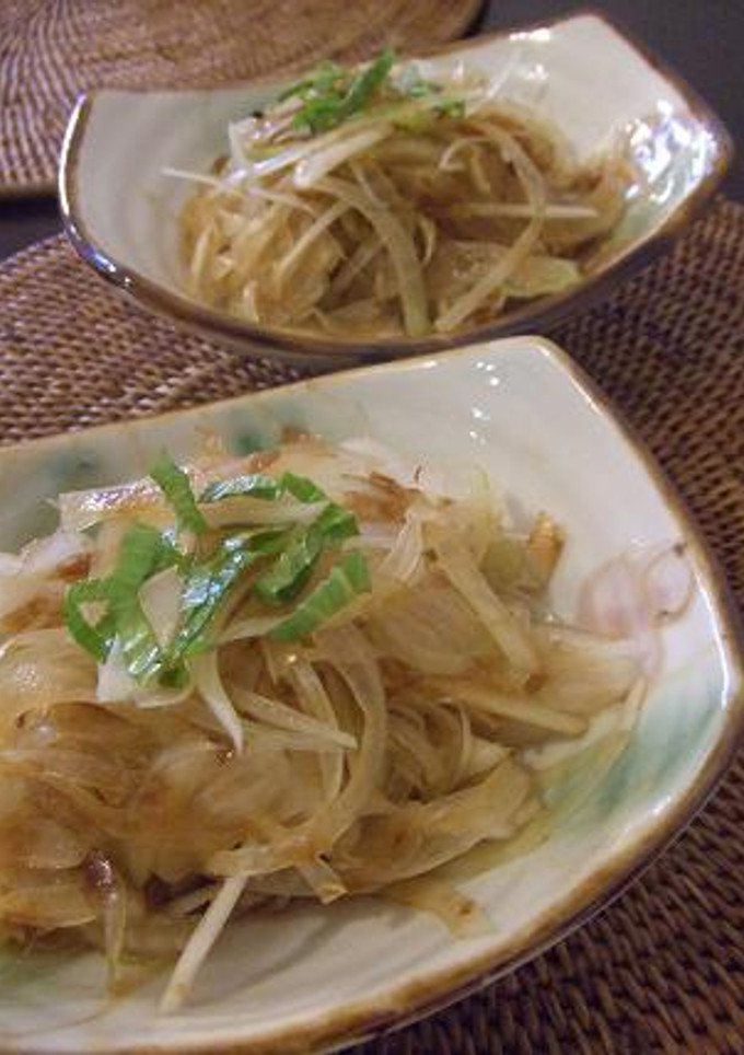 ☆新玉ネギとセロリde酢じょうゆ☆-レシピのメイン写真