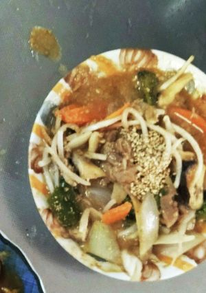 レンジ簡単きな粉甘オイスター味甘酢酢豚-レシピのメイン写真