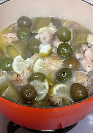 鶏肉とリーキの煮込みライム風味-レシピのメイン写真