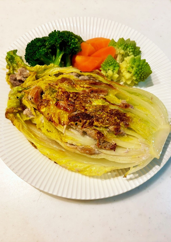 丸ごと白菜と豚肉のミルフィーユ-レシピのメイン写真