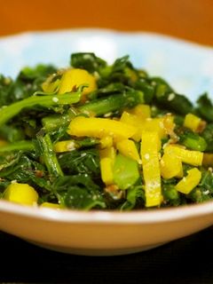 大根葉とたくわんの和え物♪-レシピのメイン写真