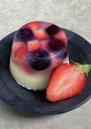 ベリーベリー豆乳ゼリー(犬用)-レシピのメイン写真