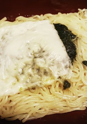【レンジで三分】焼きそばでパスタ-レシピのメイン写真