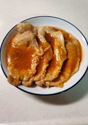 豚ロース焼肉風-レシピのメイン写真