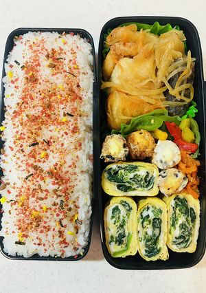 中学生弁当2024.2.5-レシピのメイン写真