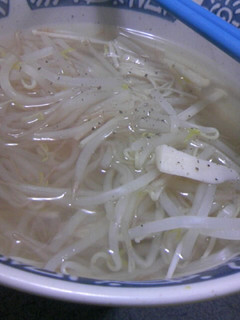 もやしの白いスープ-レシピのメイン写真