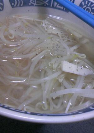 もやしの白いスープ-レシピのメイン写真