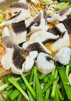 釣って来たクロソイのキムチ鍋-レシピのメイン写真