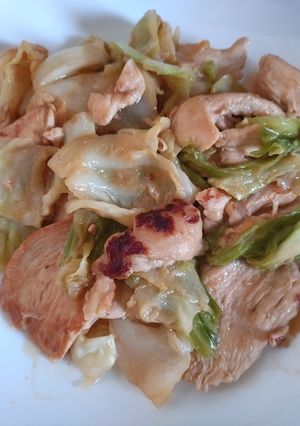 鶏むねキャベツ味噌炒め-レシピのメイン写真
