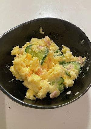 ホットクックでポテトサラダ-レシピのメイン写真