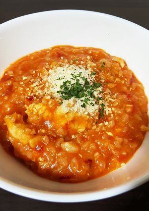 とりささみのトマトチーズリゾット-レシピのメイン写真