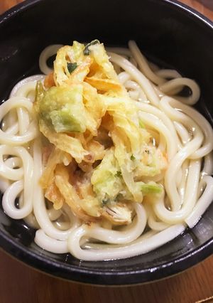 かきあげうどん-レシピのメイン写真
