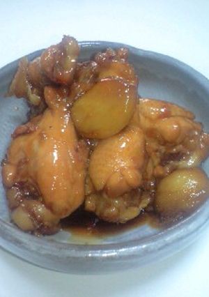 我が家の鶏手羽元の甘辛照り煮-レシピのメイン写真