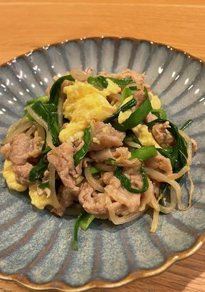 豚ニラもやしの中華卵炒め-レシピのメイン写真