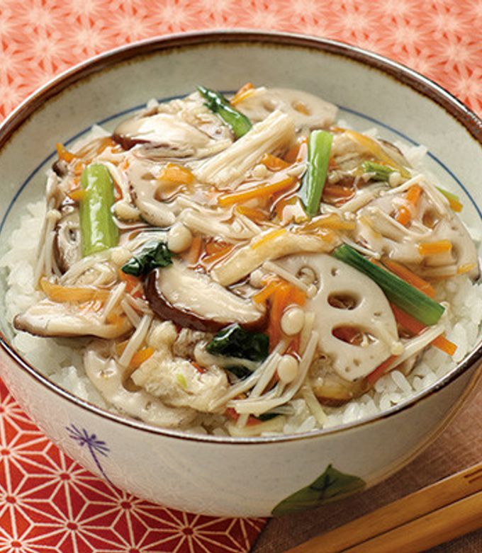 野菜あんかけ丼-レシピのメイン写真