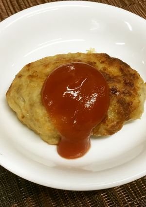 【保育園給食】れんこんハンバーグ-レシピのメイン写真
