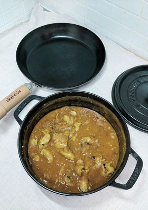 トマトピューレ使用のスパイスカレー-レシピのメイン写真