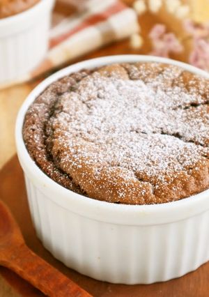 ふわふわ♡ココットチョコケーキ-レシピのメイン写真