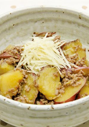 さつまいものそぼろ煮-レシピのメイン写真