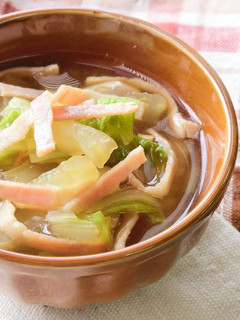 【副菜】レンジで白菜の洋風煮びたし-レシピのメイン写真