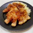 豚ステーキ〜特製・玉葱ソースがけ〜