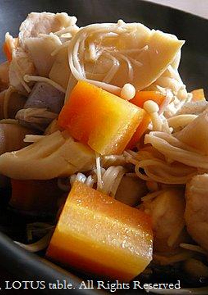 えのきの筑前煮風-レシピのメイン写真