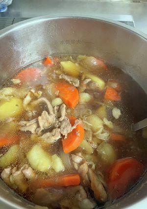 圧力鍋で作る濃いめ肉じゃが-レシピのメイン写真