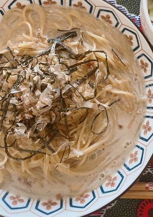 ワンパン！和風クリームパスタ-レシピのメイン写真