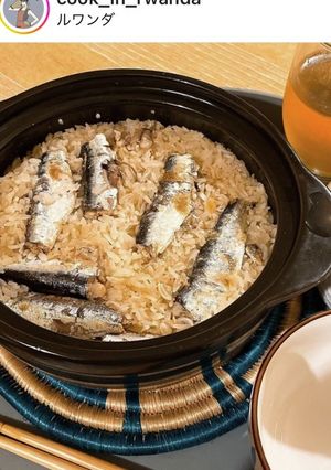 大人気！オイルサーディン炊き込みご飯-レシピのメイン写真